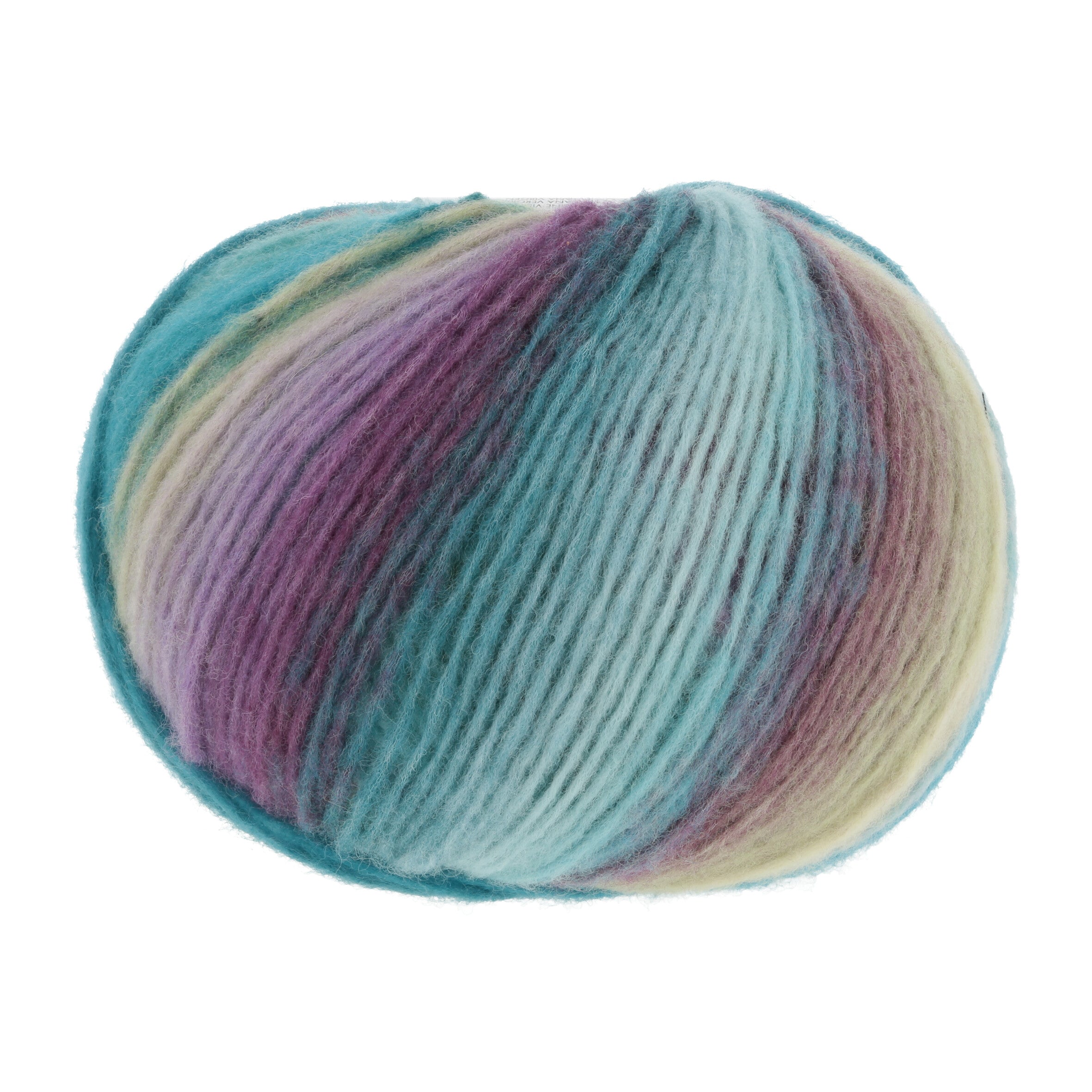 Lang Yarns Cloud 19 Petrol Turquoise Purple Light Green