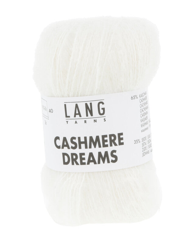 Lang Yarns Cashmere Dreams 01 White