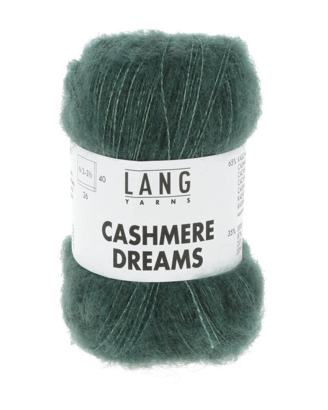 Lang Yarns Cashmere Dreams 118 Bottle Green