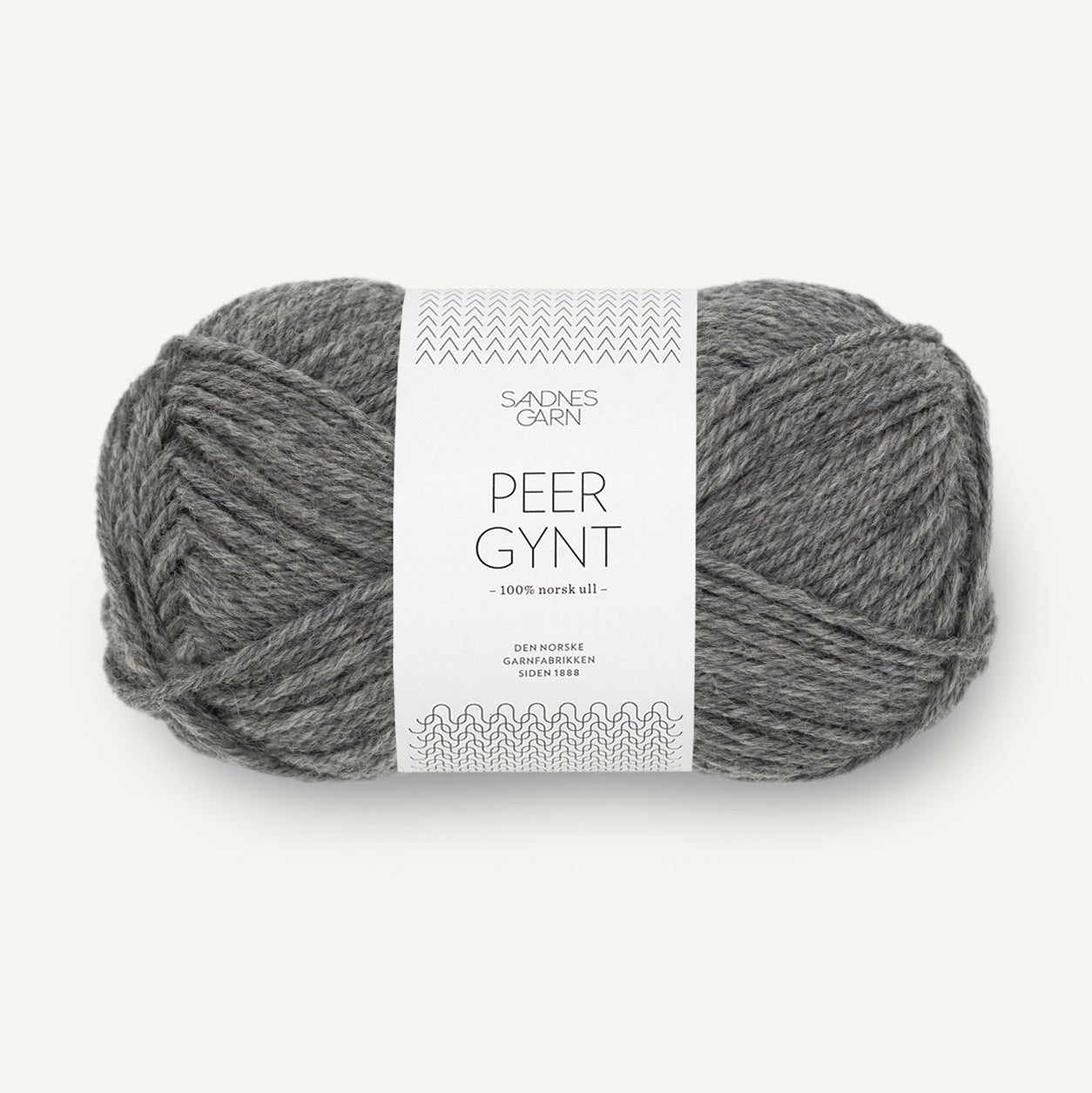Sandnes Peer Gynt 1053 Mørk Gråmelert Gråmeleret