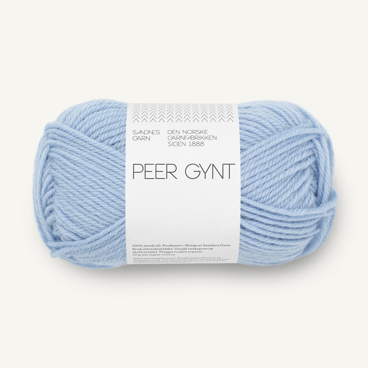 Sandnes Peer Gynt 5812 Brunnera Blue
