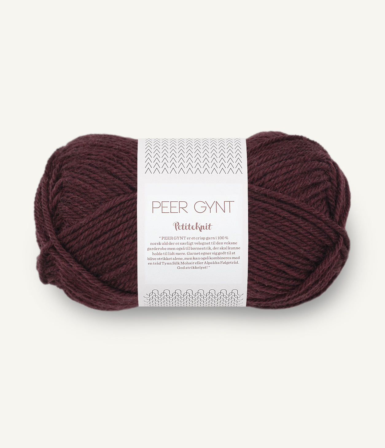 Sandnes Peer Gynt 4682 Velvet fig PetiteKnit