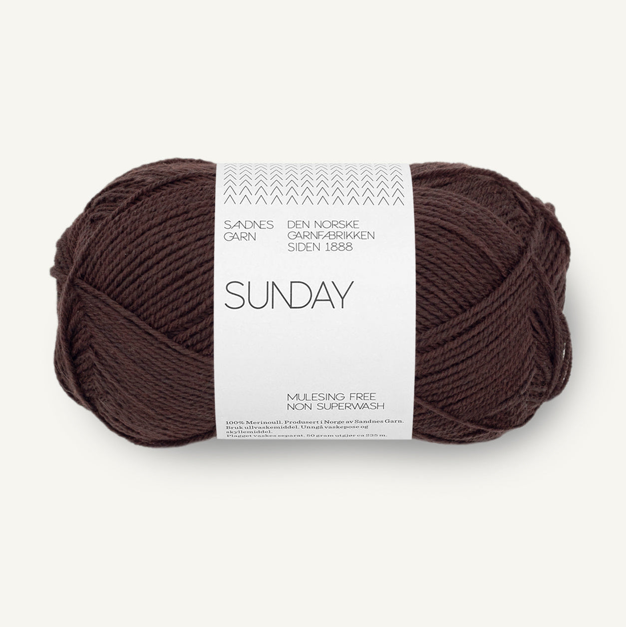 Sandnes Sunday 3591 Chocolate Plum