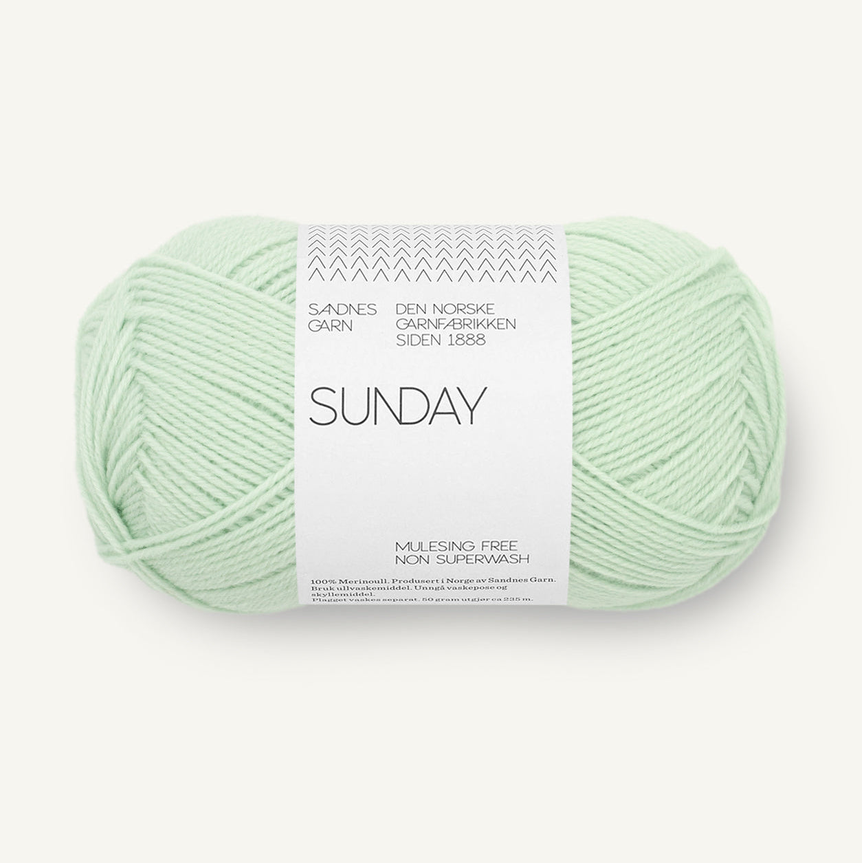 Sandnes Sunday 7911 Mint Green