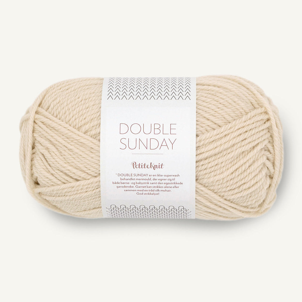 Sandnes Double Sunday - PetiteKnit 2511 Almond