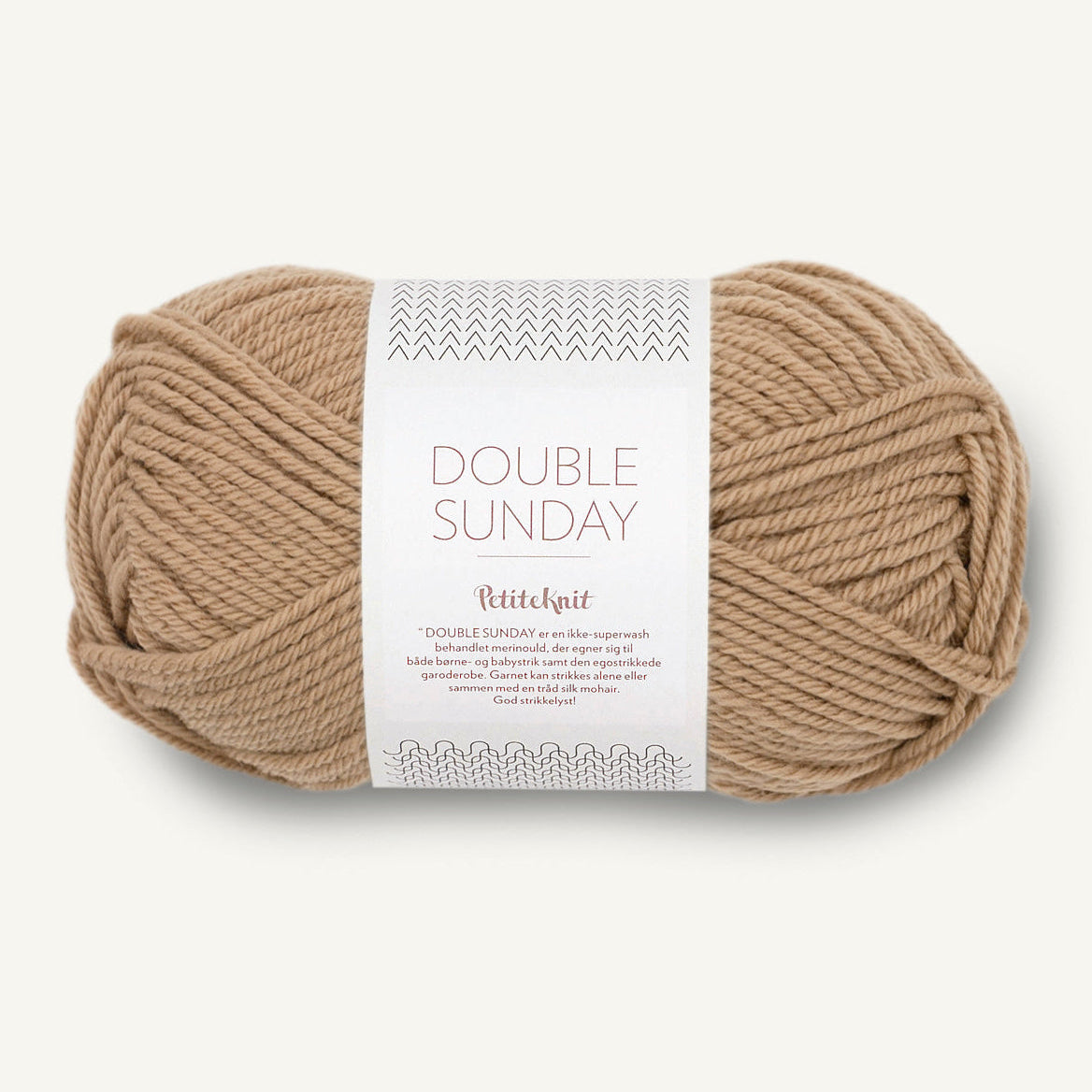 Sandnes Double Sunday - PetiteKnit 2542 Camel