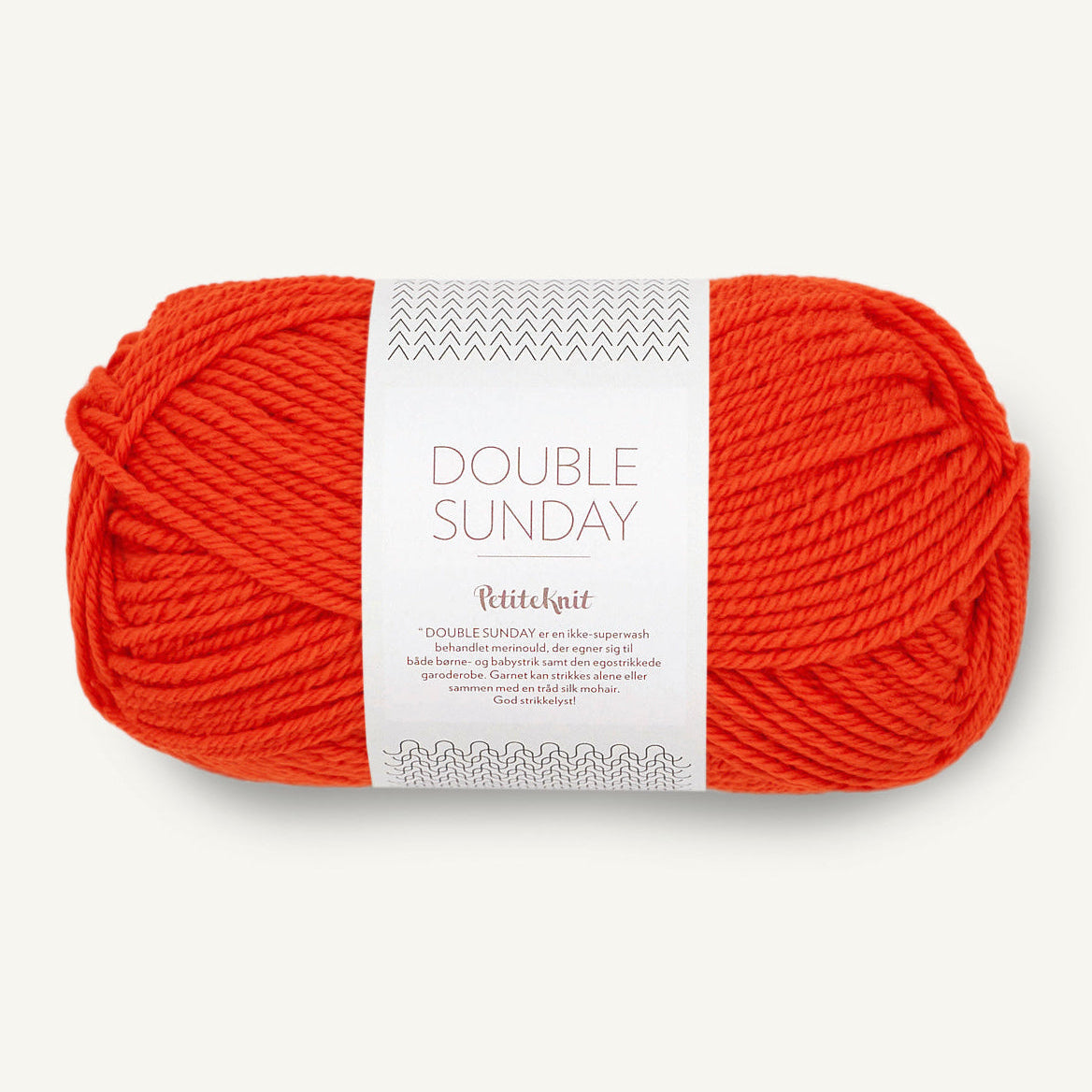 Sandnes Double Sunday PK 3819 That orange feeling