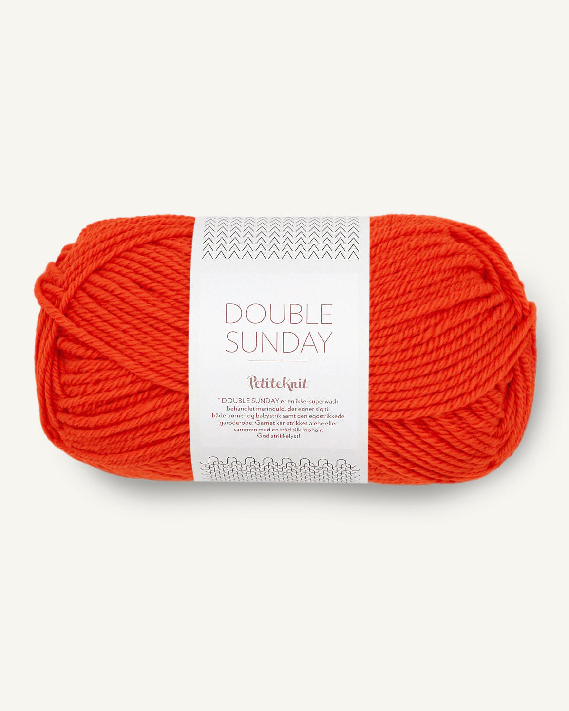 Sandnes Double Sunday PK 3819 That orange feeling