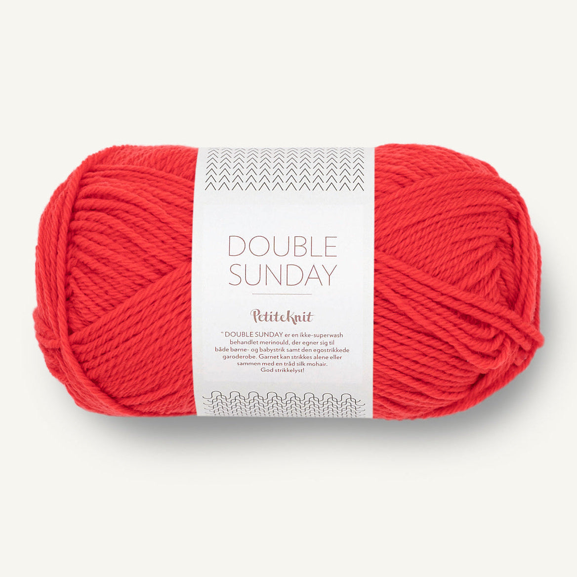 Sandnes Double Sunday - PetiteKnit 4008 Poppy