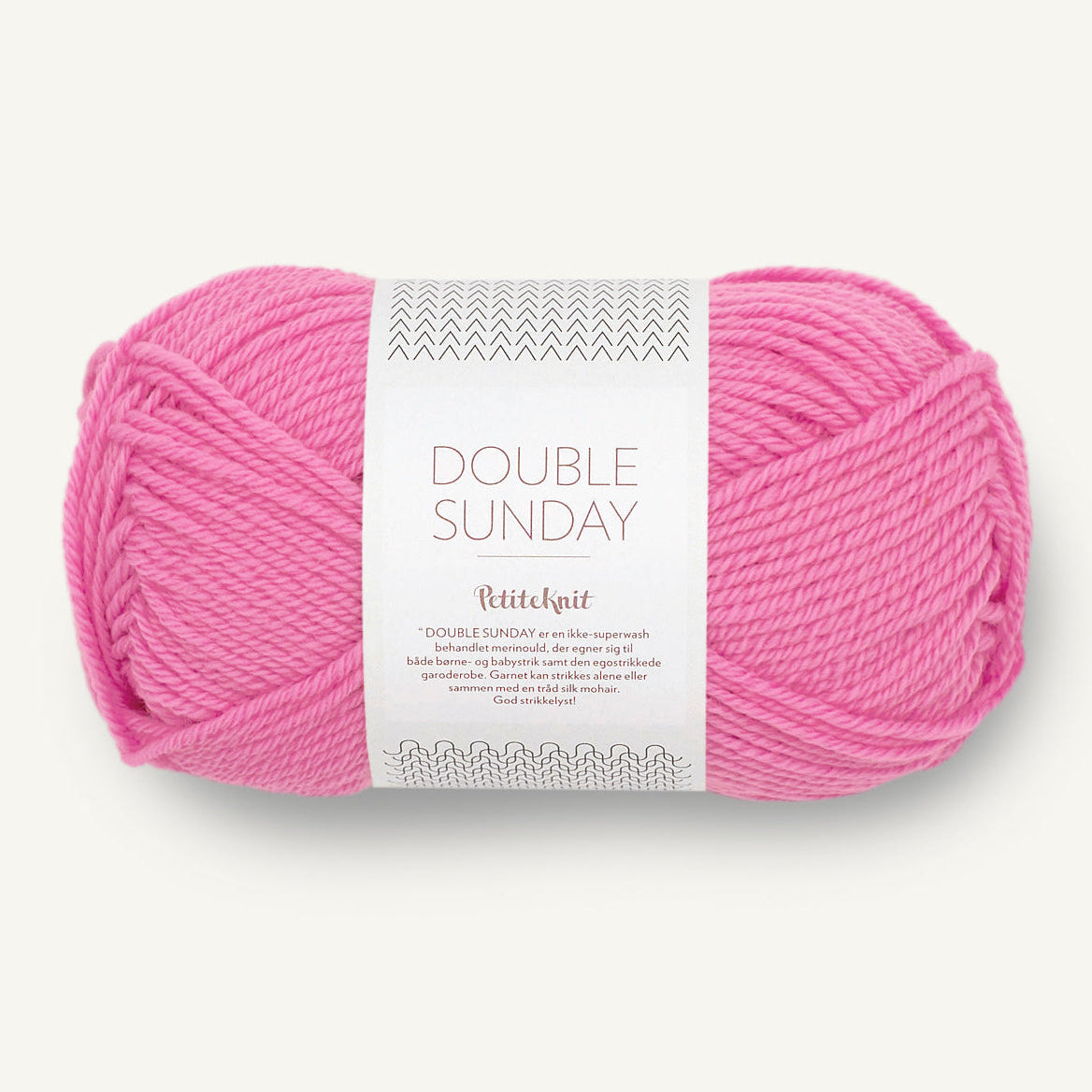 Sandnes Double Sunday - PetiteKnit 4604 Flamingo