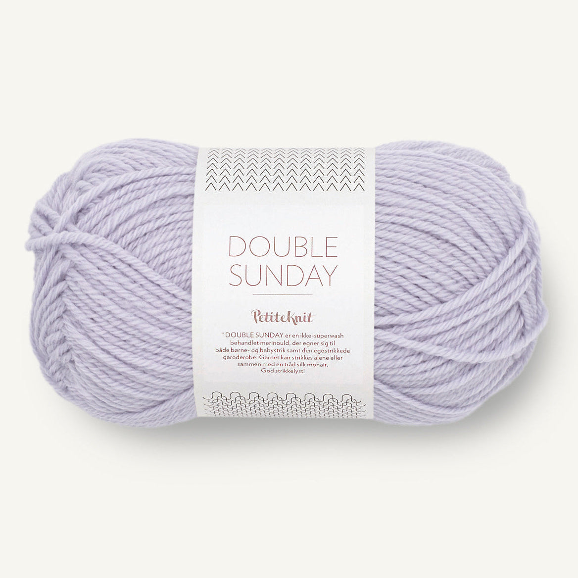 Sandnes Double Sunday - PetiteKnit 5012 Perfect Purple