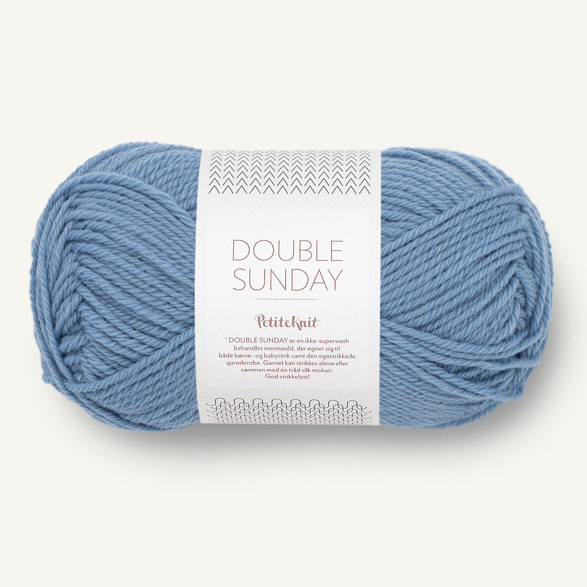 Sandnes Double Sunday - PetiteKnit 6043 Baby Blue Eyes