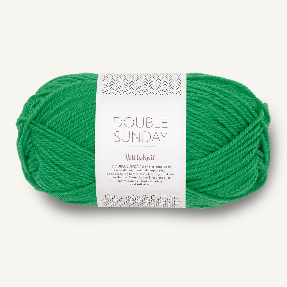 Sandnes Double Sunday PetiteKnit 8236 Statement Green Grøn