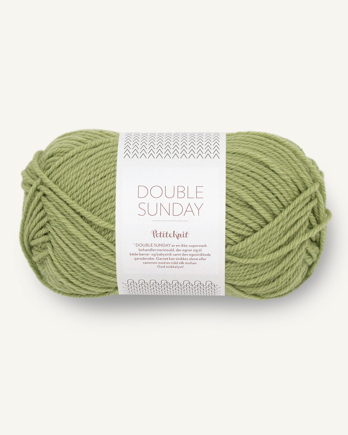 Sandnes Double Sunday - PetiteKnit 9533 Green Tea