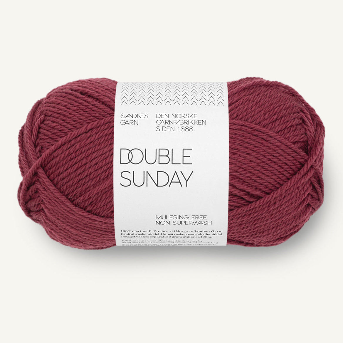 Sandnes Double Sunday 4353 Rustic Rose