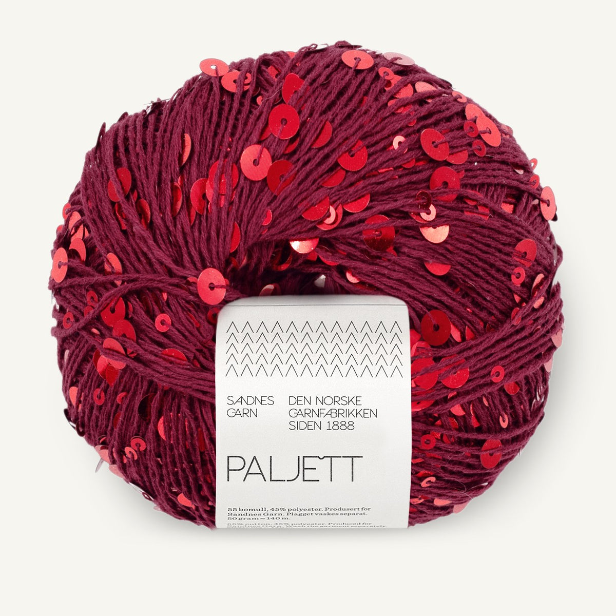 Sandnes Paljett 4370 Berry Glow