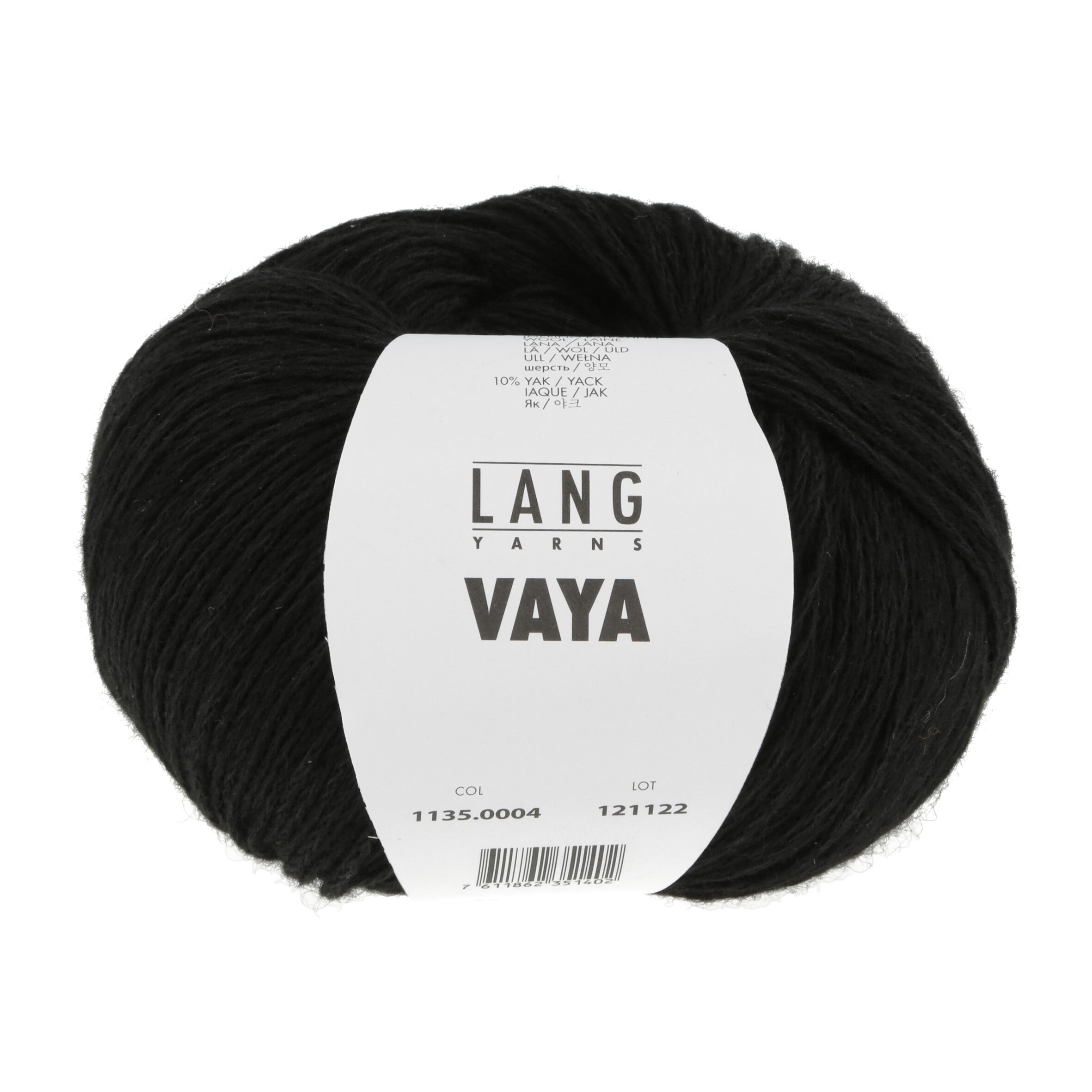 Lang Yarns Vaya 4 Black