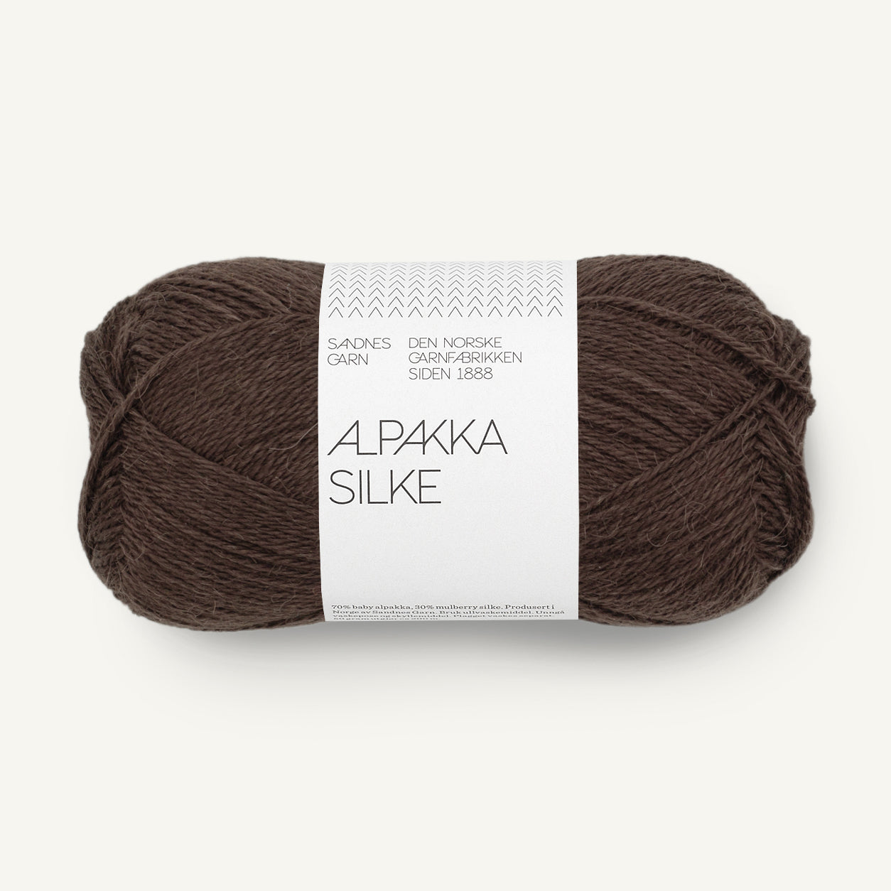 Alpakka Silke Sandnes Garn 3591 Chocolate Plum
