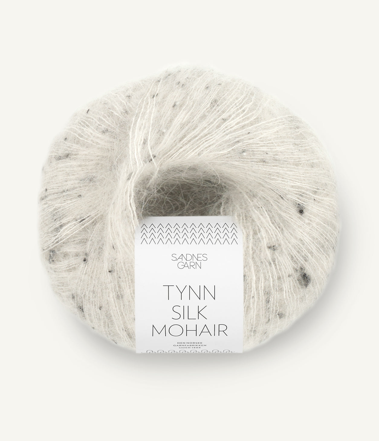 Sandnes Tynn Silk Mohair 1199 Salt'n Pepper tweed