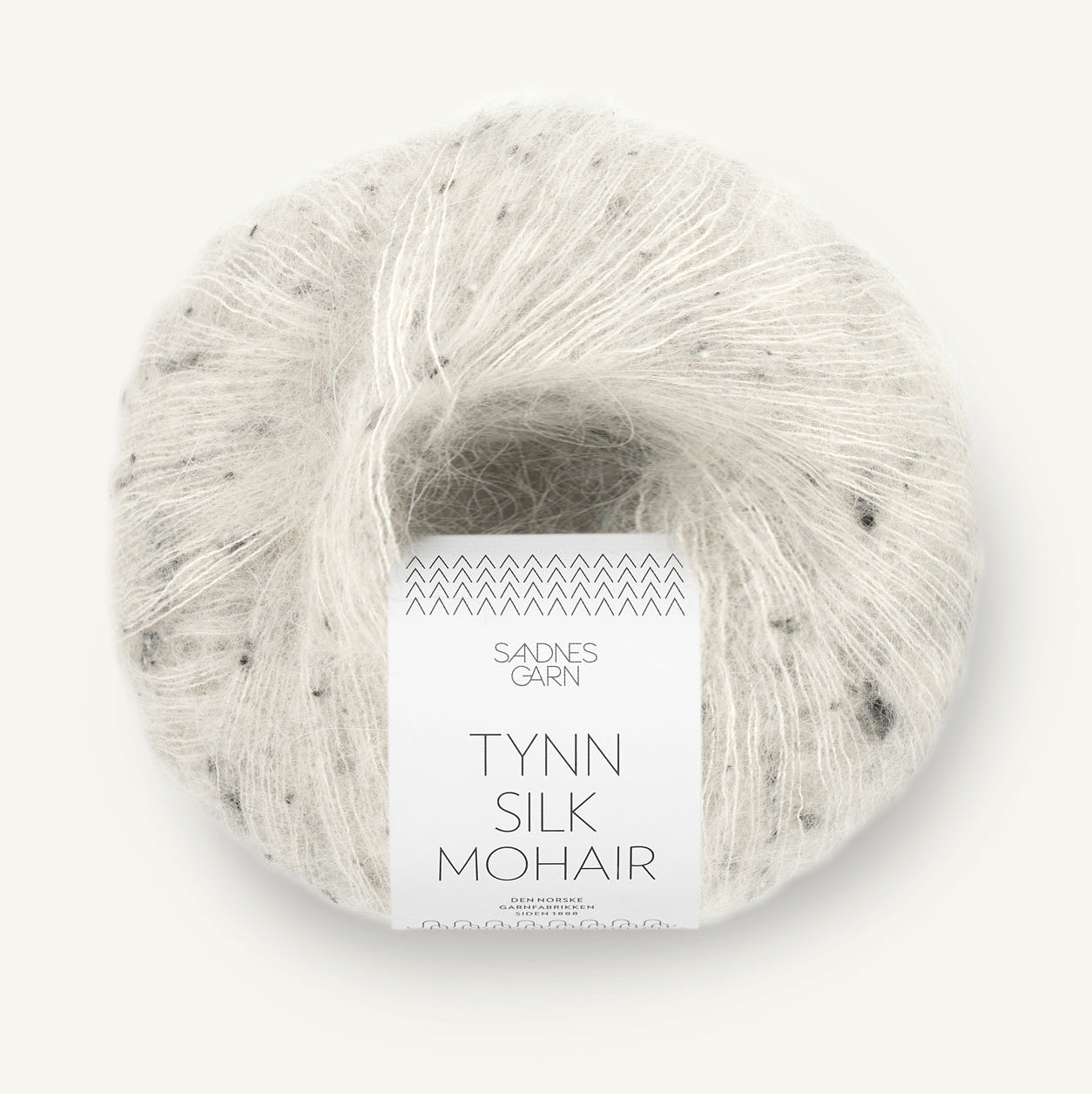 Sandnes Tynn Silk Mohair 1199 Salt'n Pepper tweed