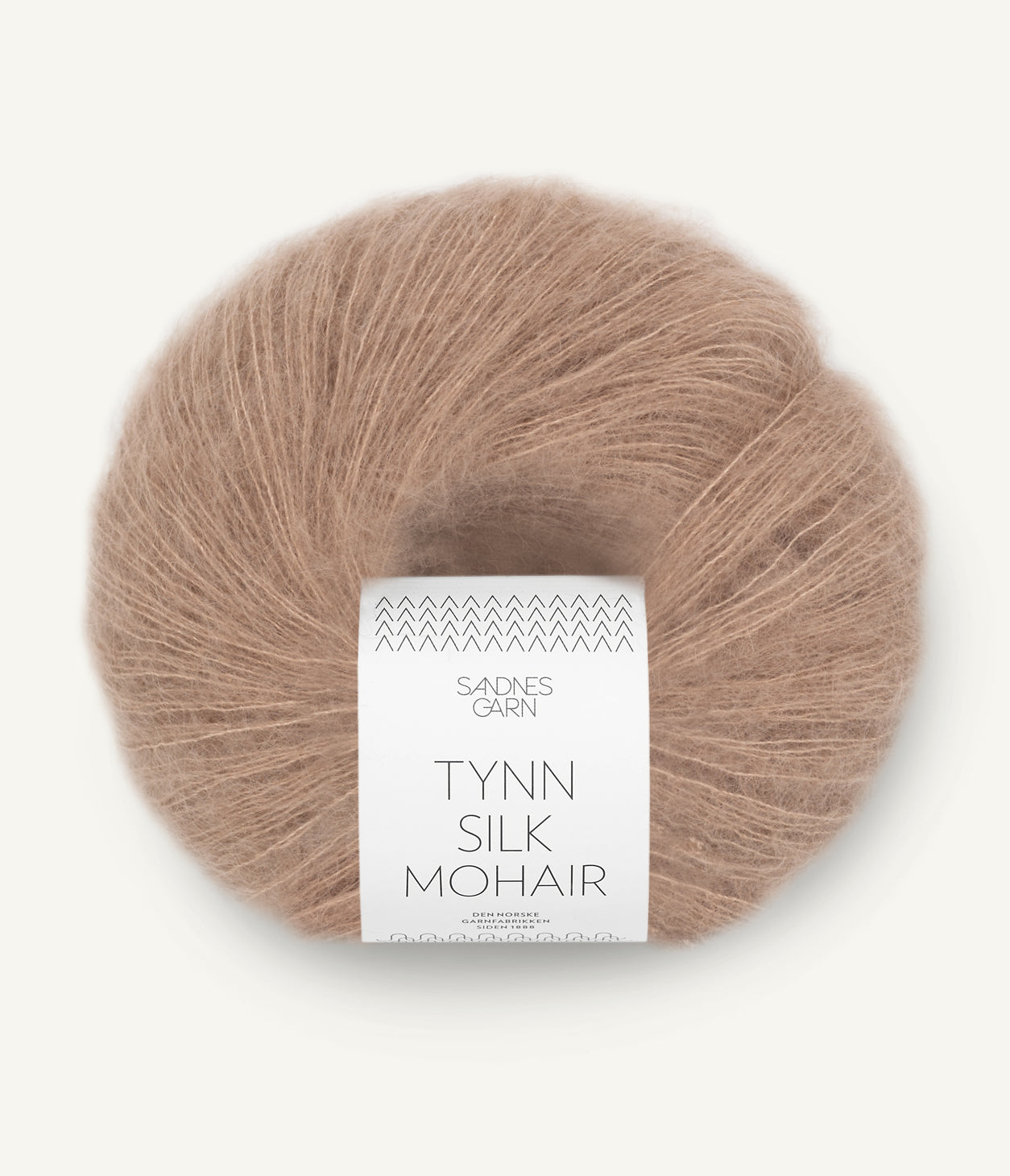 Sandnes Tynn Silk Mohair 3041 Lys Eikenøtt