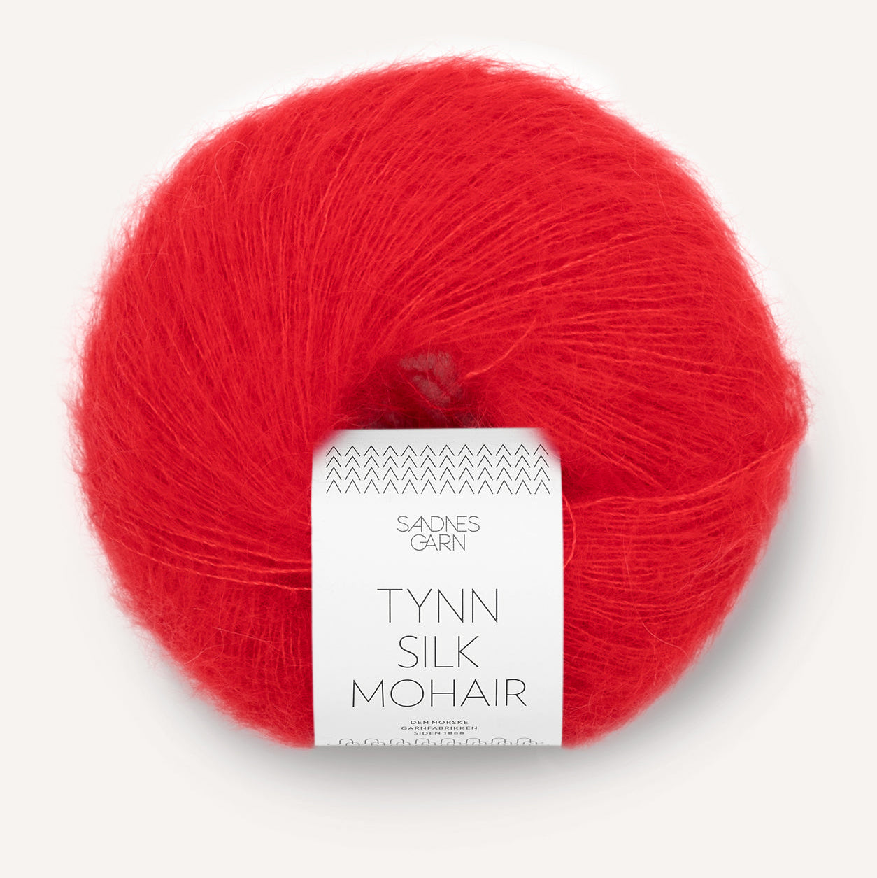 Sandnes Tynn Silk Mohair 4018 Scarlet Red