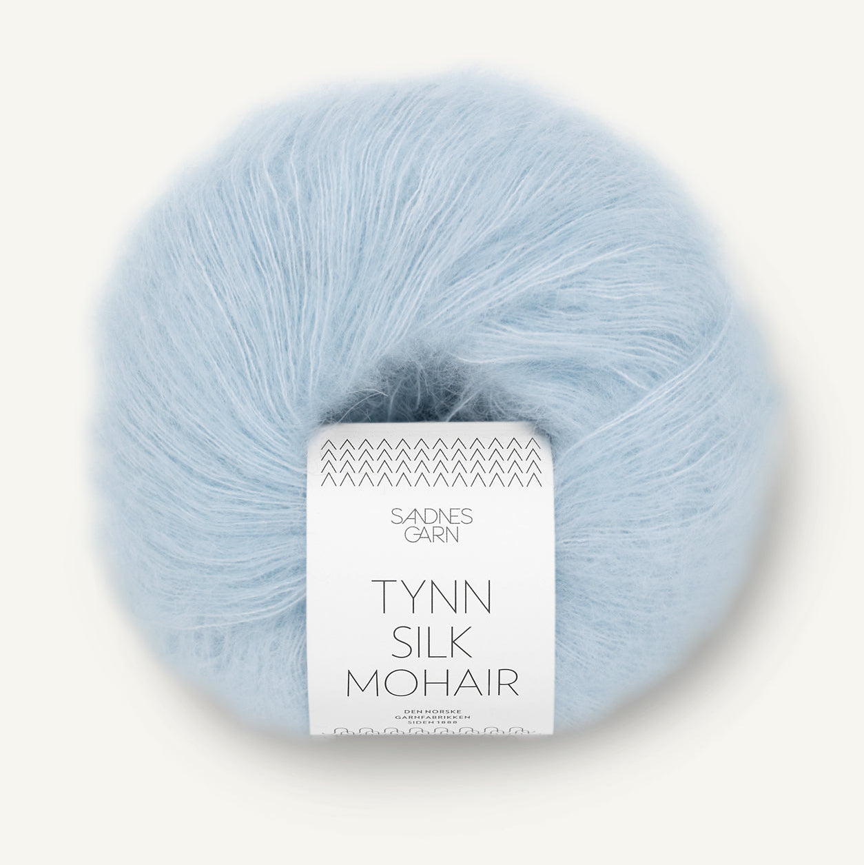 Sandnes Tynn Silk Mohair 6012 Lys Blå