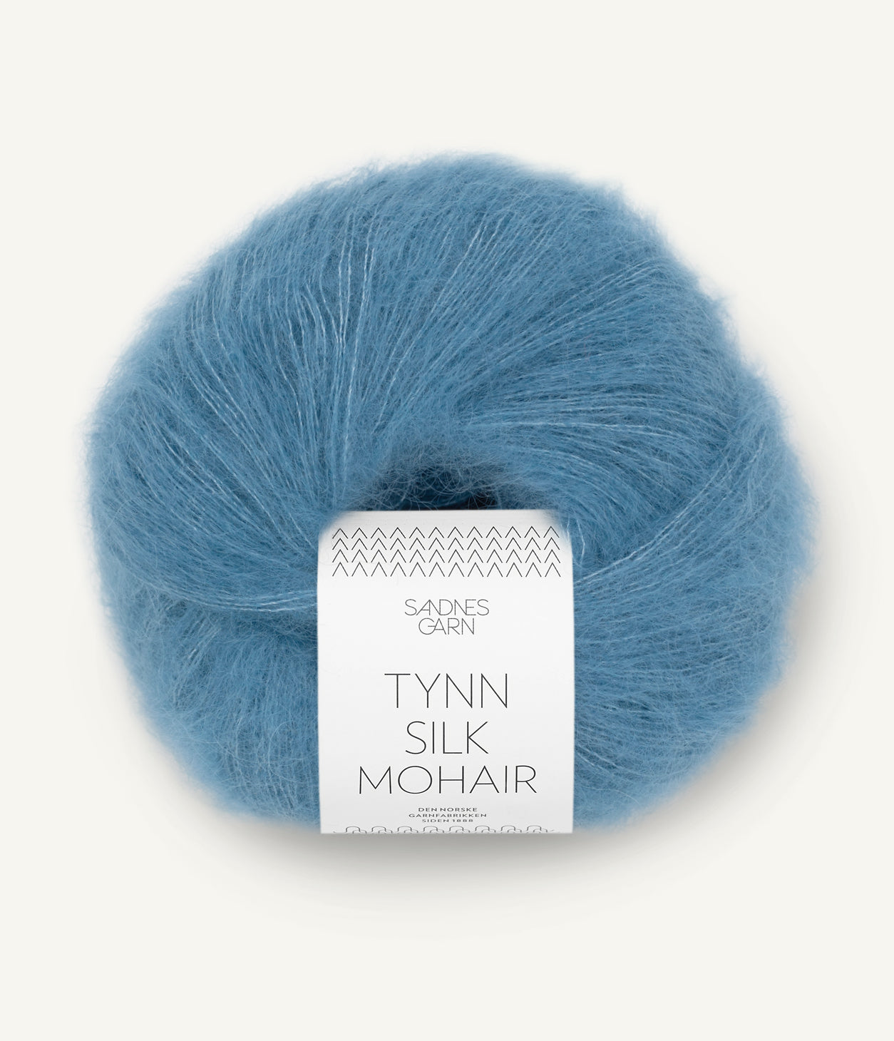 Sandnes Tynn Silk Mohair 6042 Mørk Himmelblå