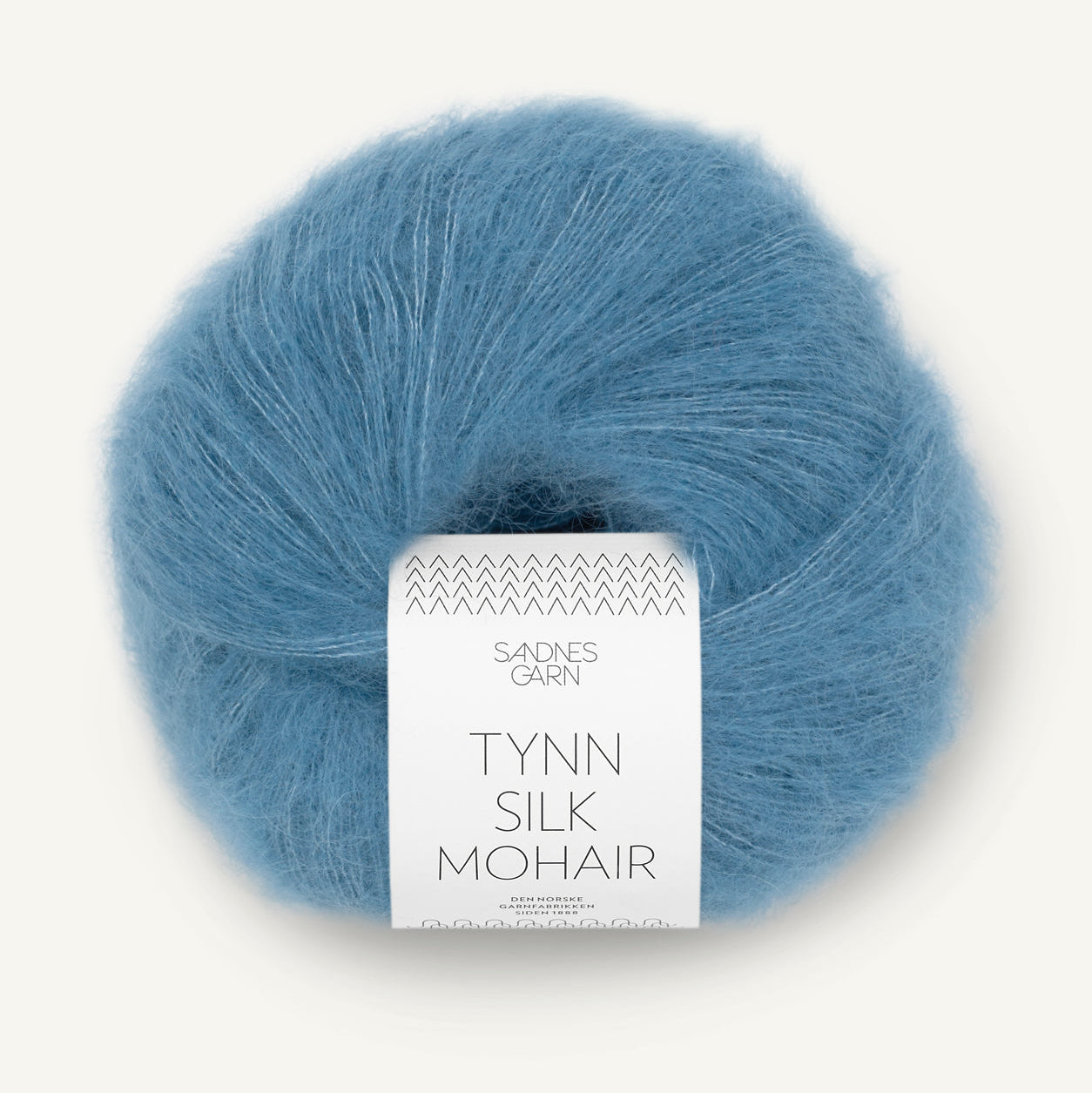 Sandnes Tynn Silk Mohair 6042 Mørk Himmelblå