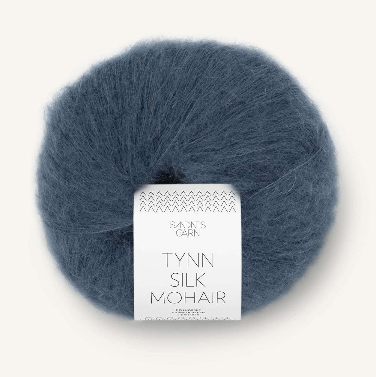 Sandnes Tynn Silk Mohair 6081 Dyb Blå
