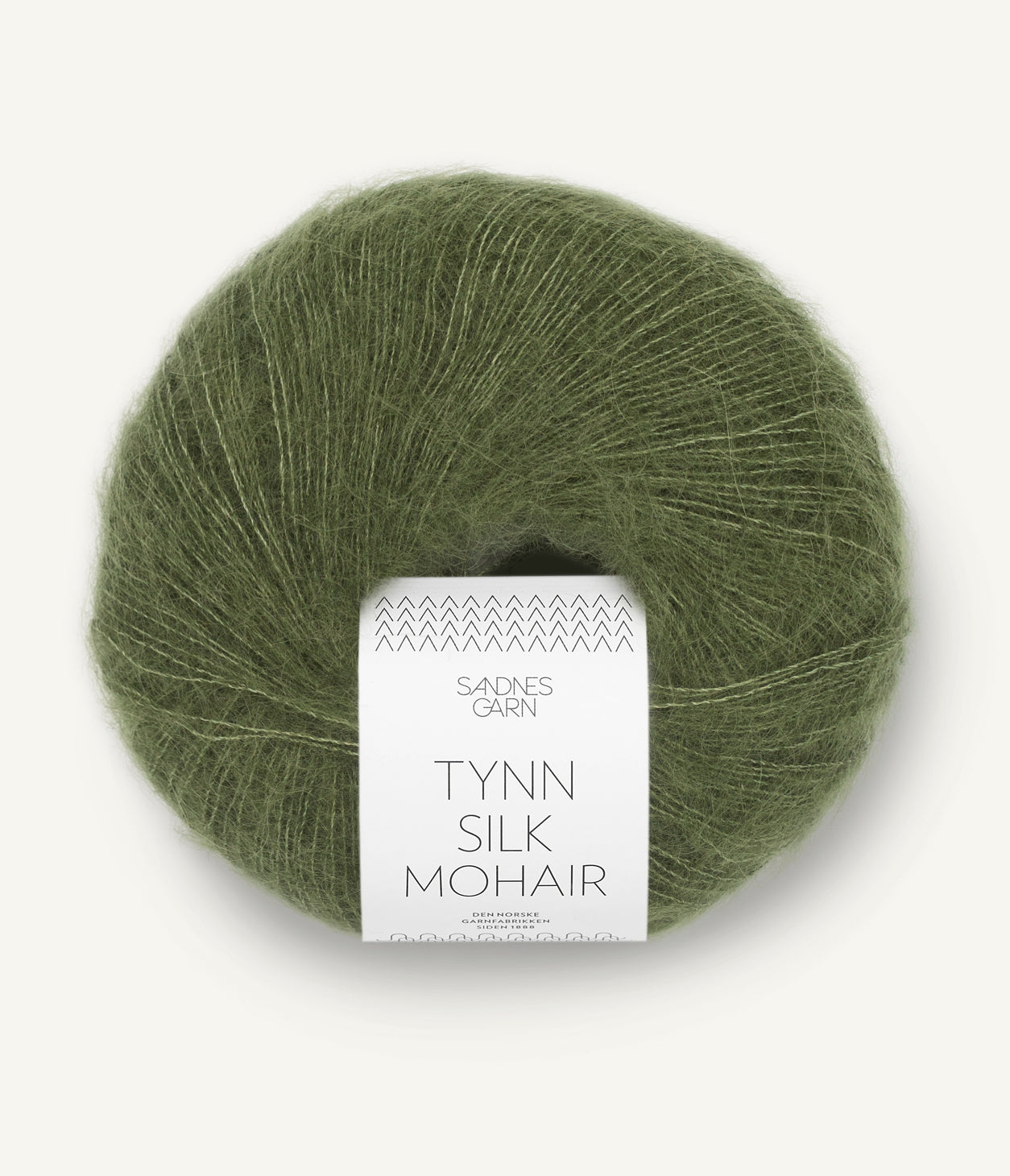 Sandnes Tynn Silk Mohair 9062 Olivengrøn