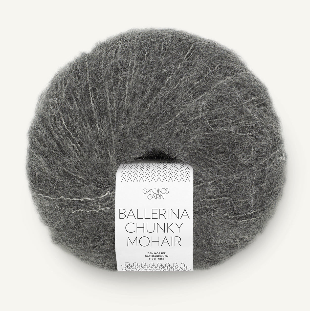 Sandnes Ballerina Chunky Mohair 1053 Dark Grey Melange