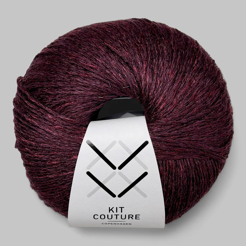 Kit Couture Silk Linen 13575 Mørk Blomme