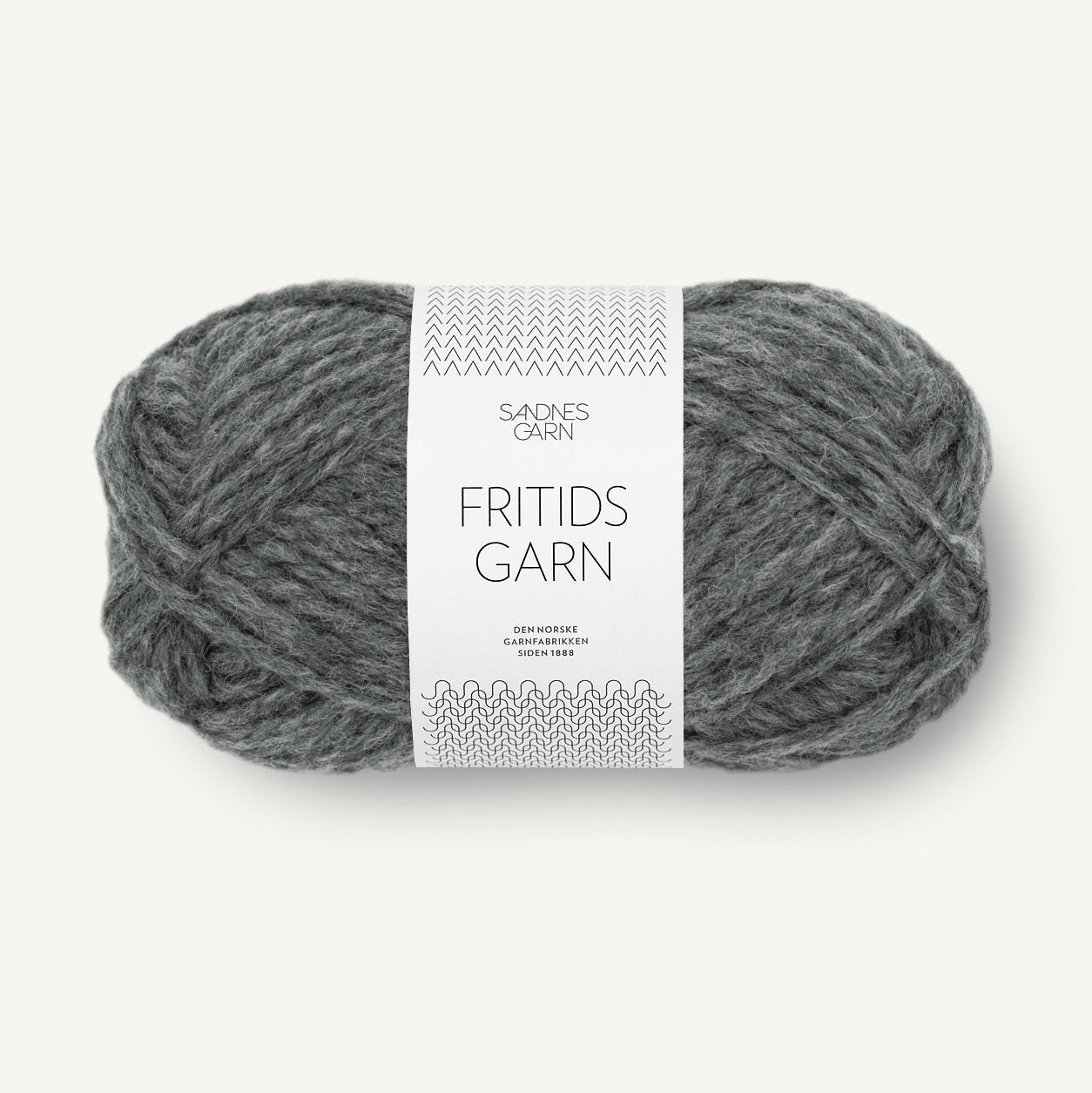 Sandnes Fritidsgarn 1055 Mørk Gråmelert Gråmeleret