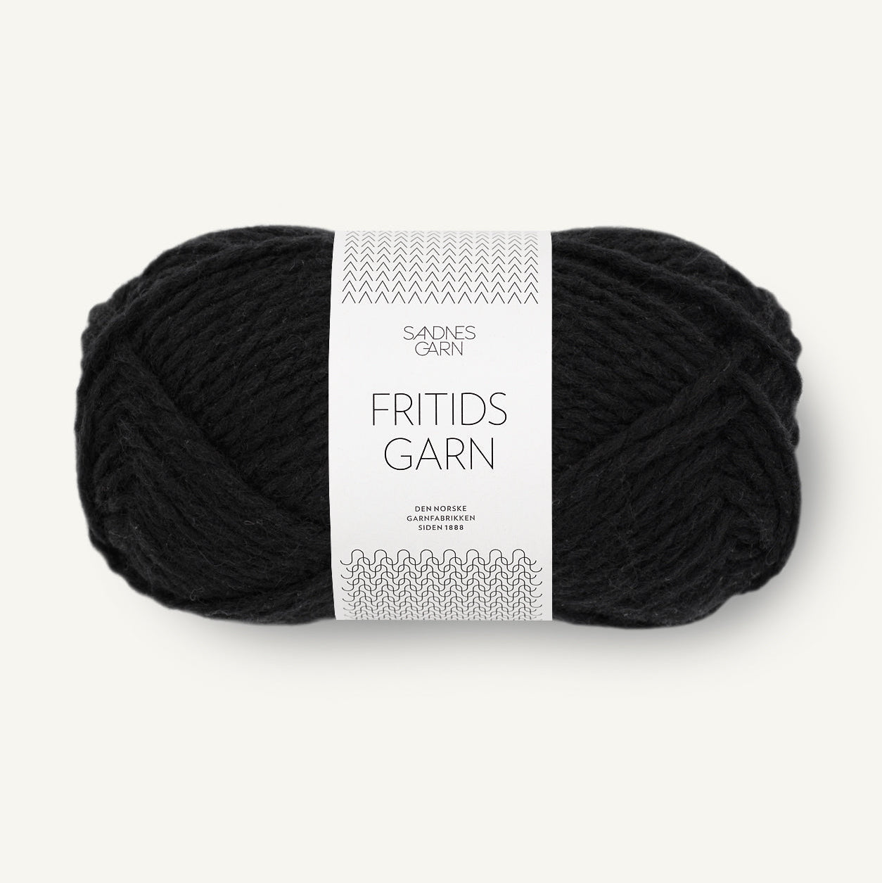 Sandnes Fritidsgarn 1099 Svart Sort