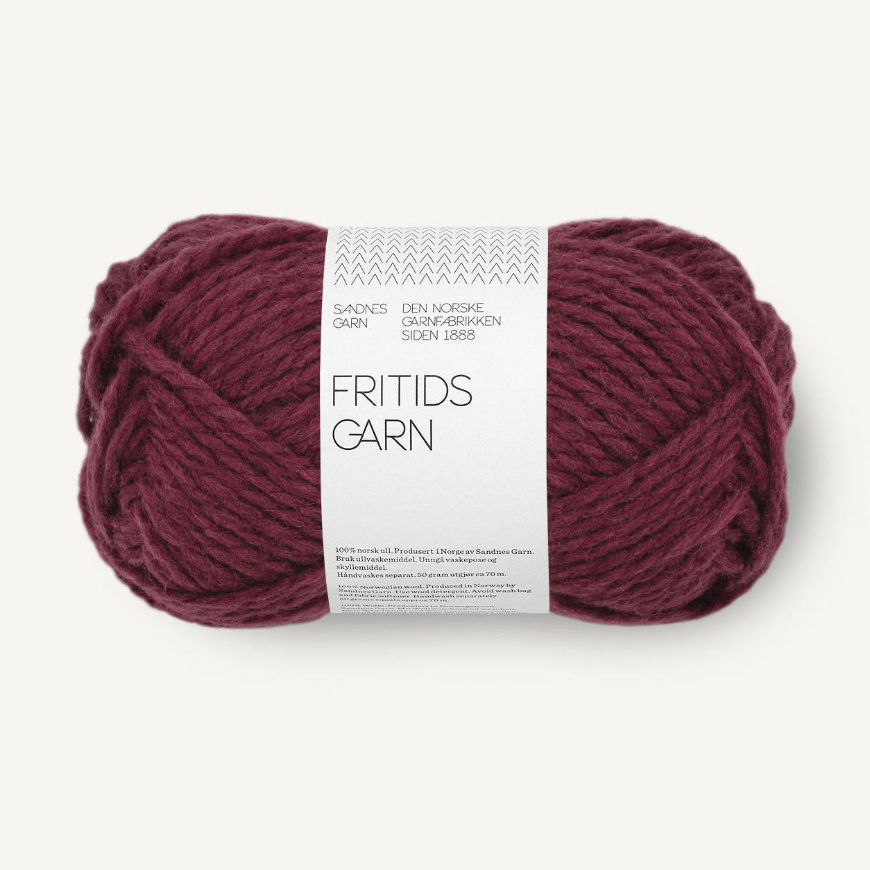 Sandnes Fritidsgarn 4372 Dyb Burgunder
