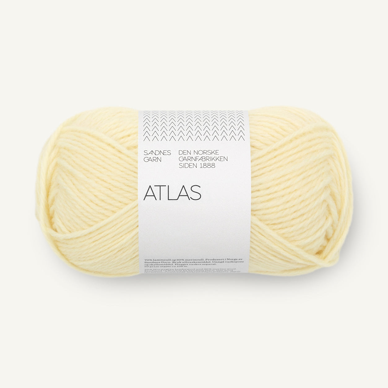Sandnes Atlas 2001 Butter Yellow