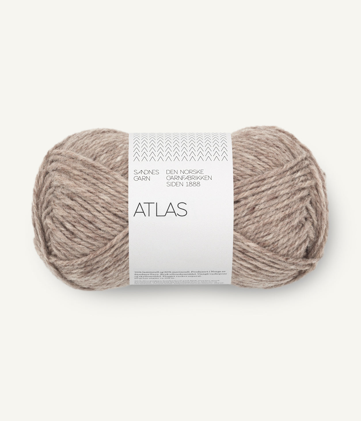 Sandnes Atlas 2650 Gråbeige-melert