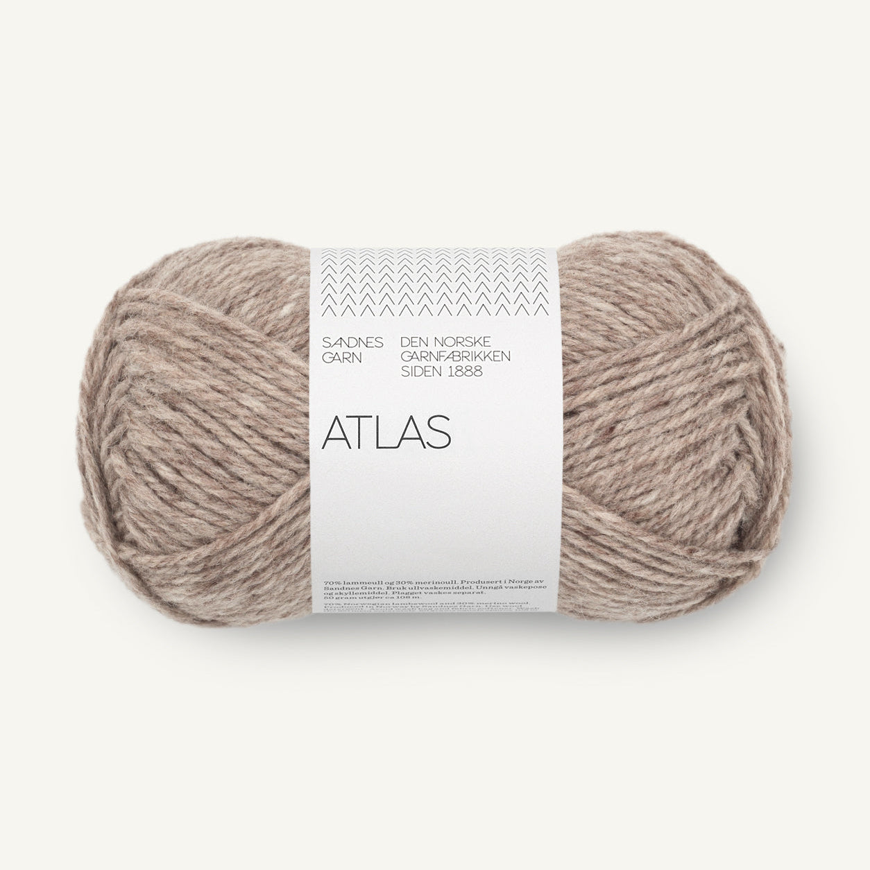 Sandnes Atlas 2650 Gråbeige-melert