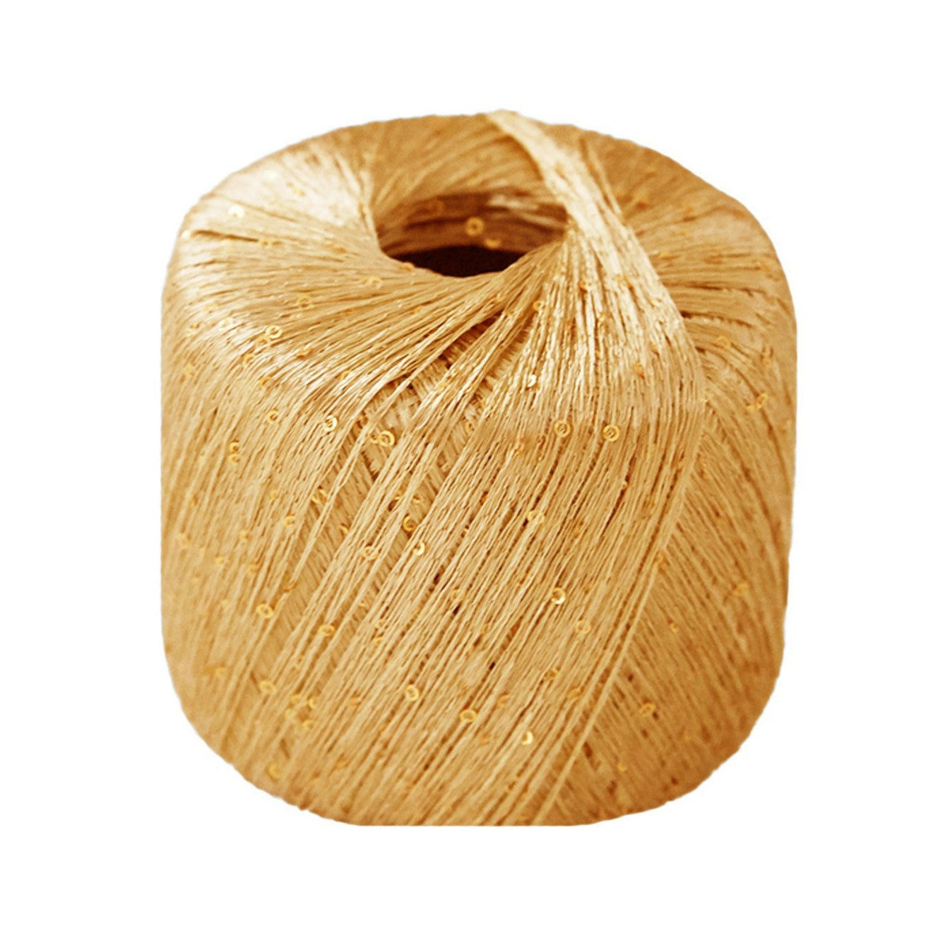Lana Gatto Paillettes 30789 Ocra