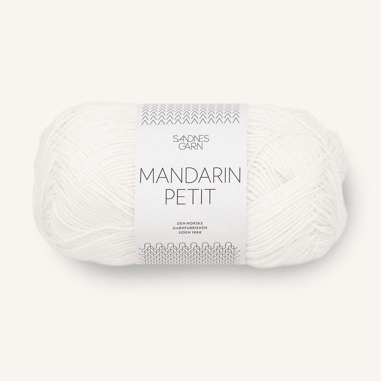 Sandnes Garn Mandarin Petit 1002 Hvid