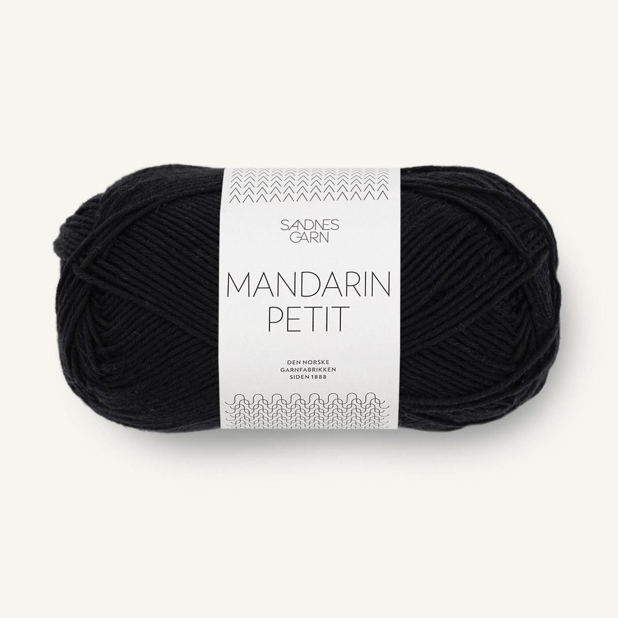 Sandnes Garn Mandarin Petit 1099 Sort