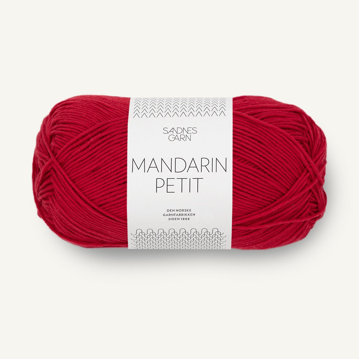 Sandnes Garn Mandarin Petit 4418 Mørk Rød