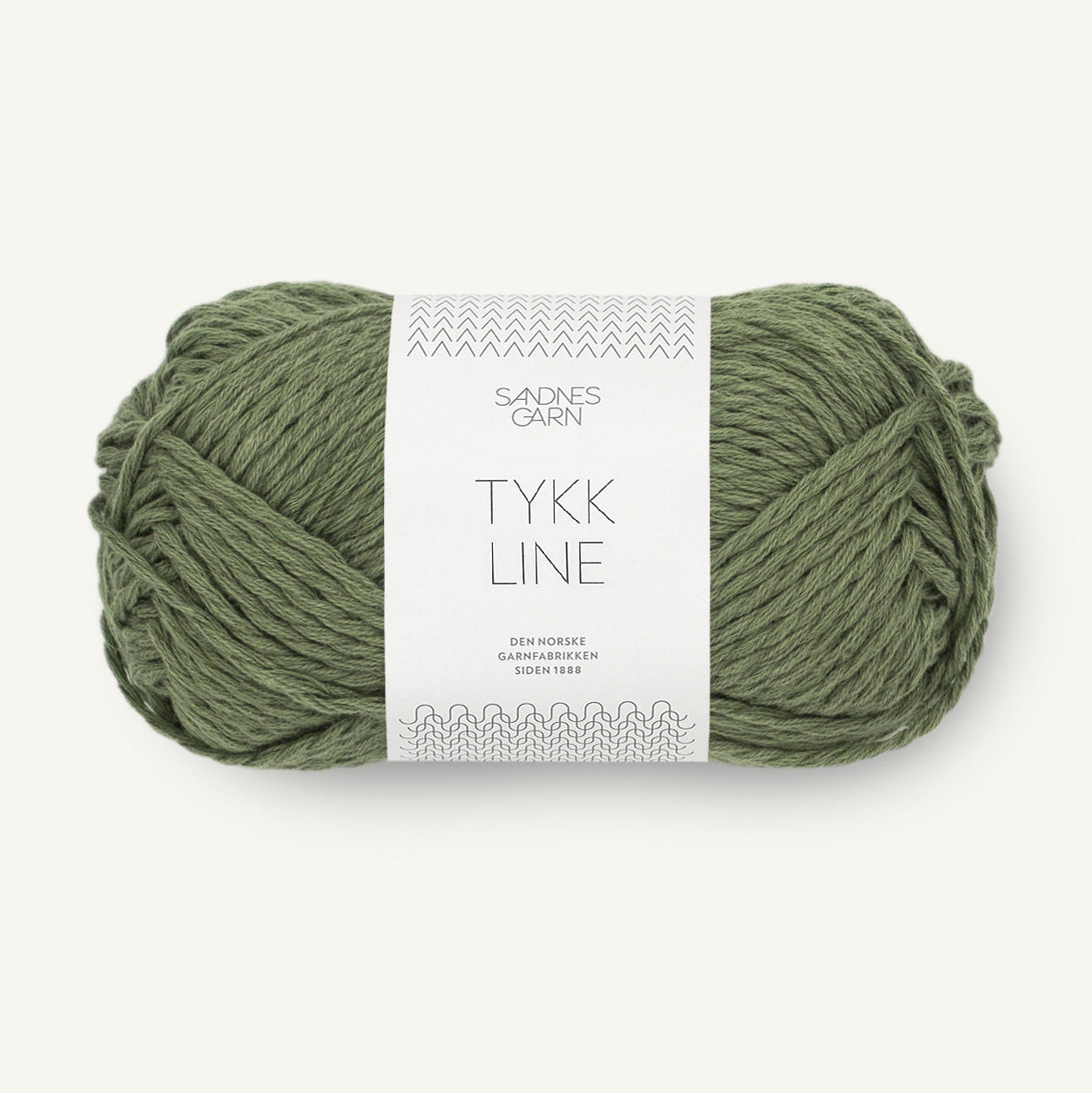 Sandnes Tykk Line 9062 Olivengrønn Olivengrøn