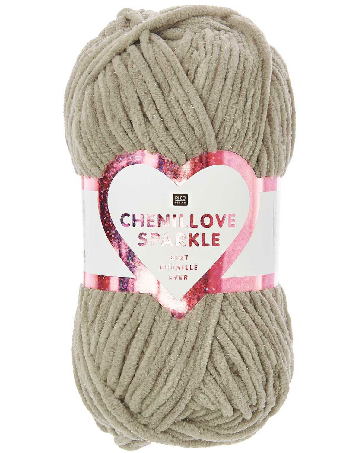 Rico Chenillove Sparkle 007 Taupe