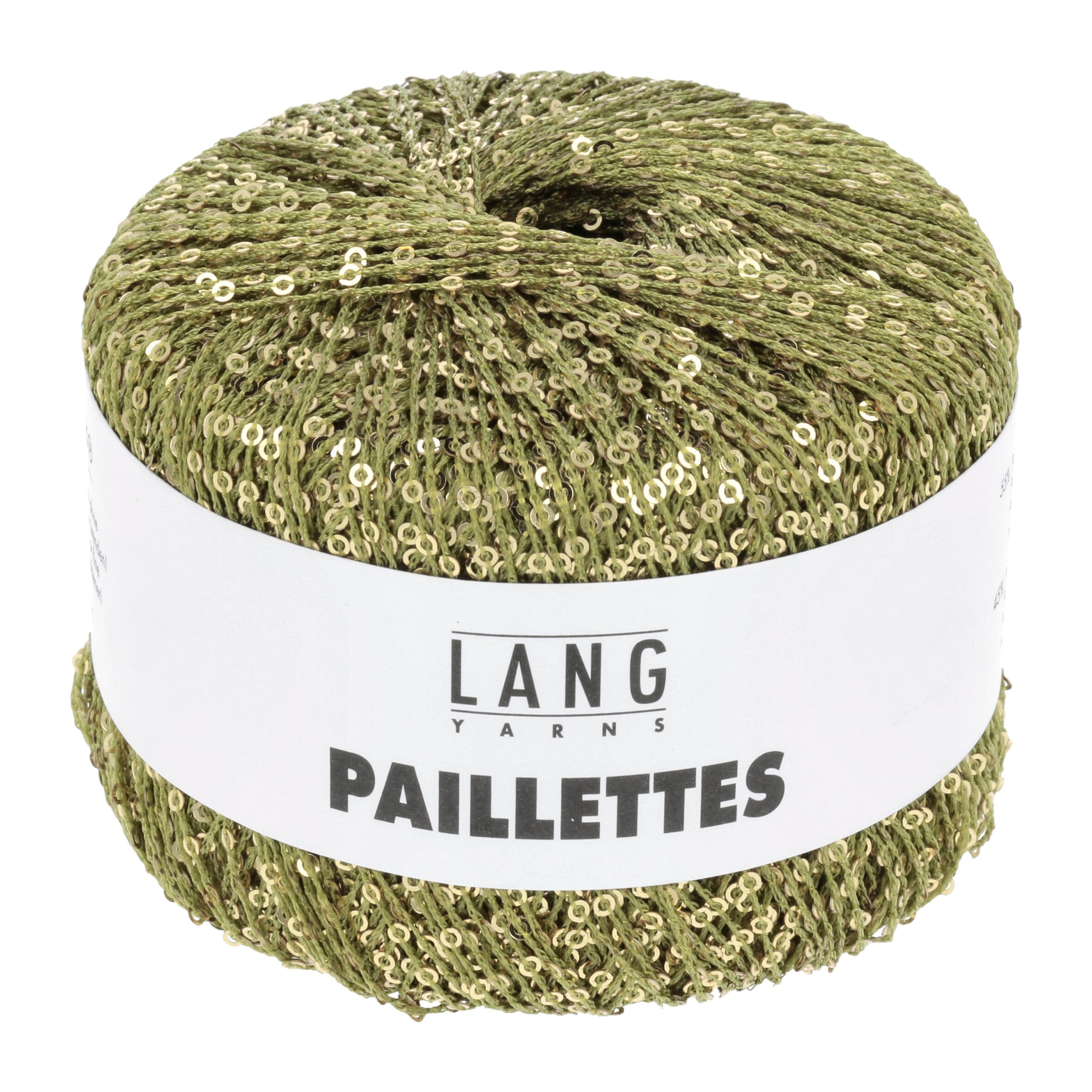 Lang Yarns Paillettes 97 Kiwi / Gold