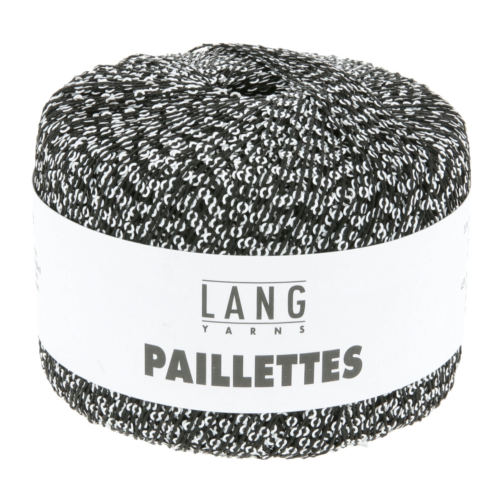 Lang Yarns Paillettes 204 Black / White