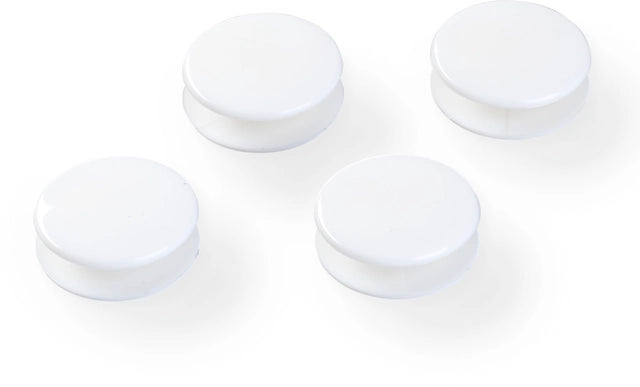 Dobbeltknapper Hvid (15mm)