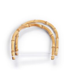 Taskehåndtag bambus 15,5 x 13 cm
