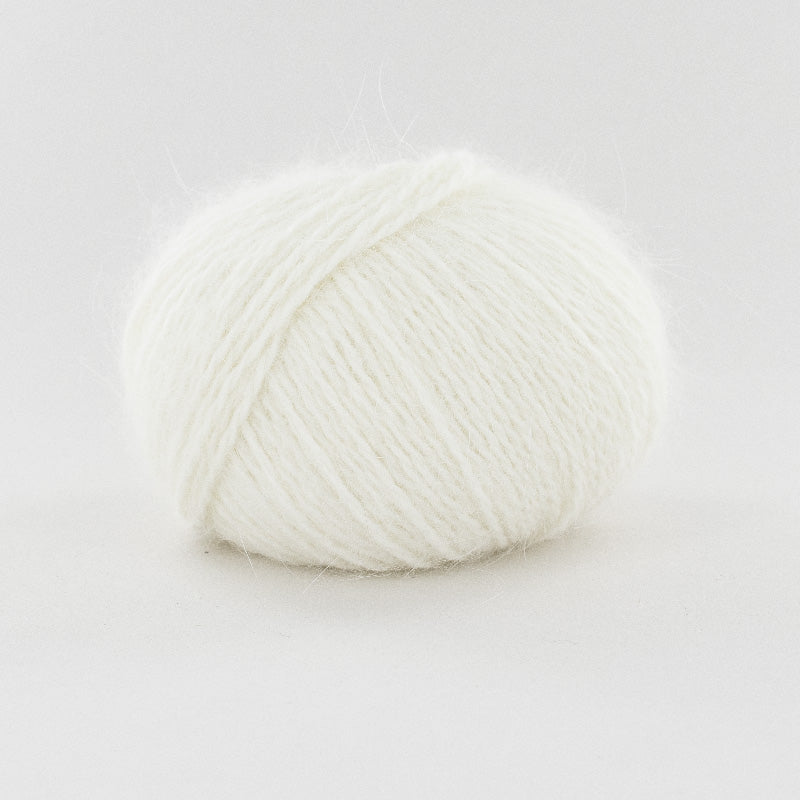 Fonty Coeur d'Angora 224 Råhvid